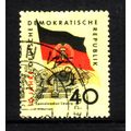 GERMANY 1959 40pf GERMAN FLAG SG E 460 FINE USED