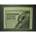 1902 National Food Shredded Whole Wheat Biscuit...