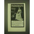 1902 National Phonograph Co. Ad - Music hath ch...