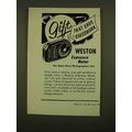 1955 Weston Exposure Meter Ad - That Ends Guess...