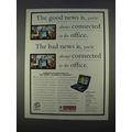 1996 Digital HiNote VP Notebook Computer Ad - Good News