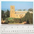 old postcard Parish Church, Great Brington