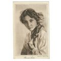 BESIE LOVE, ACTRESS, POSTCARD.