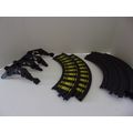 Tyco HO Scale Slot Car Track 10 pieces