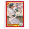 1990 Score Jose Canseco baseball card #375 – At...
