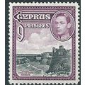 Cyprus 1938 SG159 9pi Black & Purple Mounted Mi...