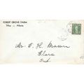 Tilley Station 1941, Alberta cancels, RF "E" RA...