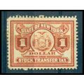 Used Revenue $1 N.Y. Stock Transfer Fine WA2863