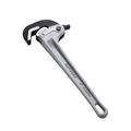 Pipe Wrench, 14" Aluminum Straight Pipe Wrench,...