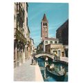 S. BARNABA BRIDGE , Venice, Italy unused postca...