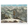ZUGSPITZGIPFEL, GERMANY unused vintage postcard...