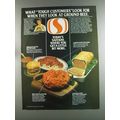 1982 Safeway Stores Ad - Look at Ground Beef