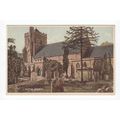 Battle Church East Sussex Postcard BA3