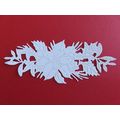 6 x Tattered Lace Die Cuts Winter Poinsettia Sw...