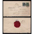 Canada Admiral Toronto 6 CENT DROP REGISTERED 1...