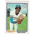 1978 Topps baseball card 462 Rogelio Moret - Ra...