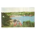 ROZEL BAY, JERSEY, used vintage postcard. by J....