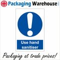 MA614 USE HAND CLEANER SIGN HOSPITAL GERMS HEAL...
