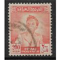 IRAQ 1948 KING FAISAL II 200F ORANGE SG 294 FIN...