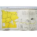 c1970s Yellowstone Park Map via Spectacular Wap...