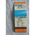 Matchbook cover SOL Hoteles Spain ref.1