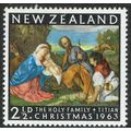 New Zealand 1963 Christmas 2 ½d Multicoloured S...