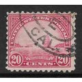 USA 1923 20c CARMINE GOLDEN GATE SG 575 FINE US...