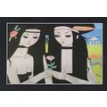 Temple Again Greek Art Deco Women Endre Roder P...