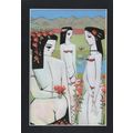 Hidden Posey Flower German Endre Roder Painting...