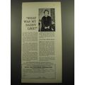 1960 Save the Children Federation Ad - What was...