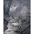 STORM IN THE FOREST 1885 Gustave Doré - Chateau...
