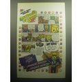 1993 Shock Tarts Candy Advertisement - Shock Ta...