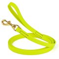 Dog Pet Leash Safety Yellow w/ Brass Hardware W...