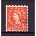 GREAT BRITAIN 1952 SG515 QEII TUDOR 1/2d ORANGE...