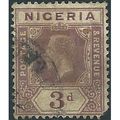 Northern Nigeria 1914 SG5 3d Purple/Yellow WHIT...