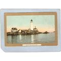 MA Boston Harbor Lighthouse Postcard Boston Lig...