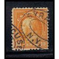 Used 416 10c Benjamin Franklin Just Clears RA1894