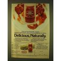 1979 Kraft Strawberry Preserves Ad - Delicious