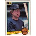 1983 Donruss baseball card 325 Butch Wynegar