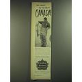 1952 Canadian National Railways Ad - They battle all the way in Canada