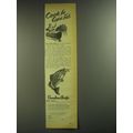 1952 Canadian Pacific Ad - Canada for Game Fish