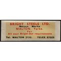 c1950s Bright Steel, Malton, Water-Slip transfe...
