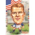 Dan Lyle USA United States 1999 Rugby Team Rare...