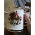 Prince William Tankard Hunting Scene