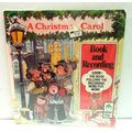 A Christmas Carol Book & 45 RPM Record Peter Pa...