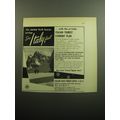 1958 Italian State Tourist Office Ad - For extra thrift season savings
