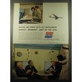 1959 United Air Lines Ad - United Air Lines' DC-8 jet mainliners newest