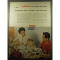 1959 United Air Lines Ad - Hawaii on United Air Lines wonderful way to start