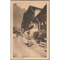 Rue à Loèche-les-Bains, Valais, c.1920 - Meisse...
