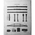 1832 Carpentry by W. Kneass. Original antique p...